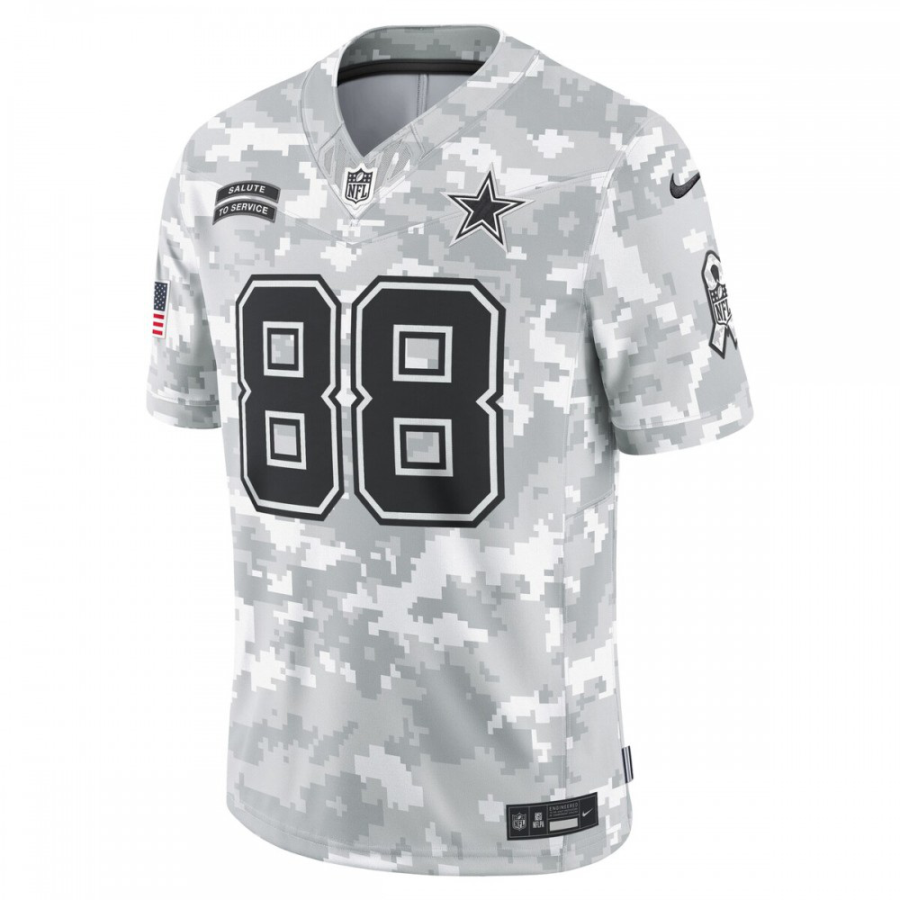 CeeDee Lamb Dallas Cowboys Nike 2024 Salute to Service Limited Jersey - Arctic Camo-GridironStore